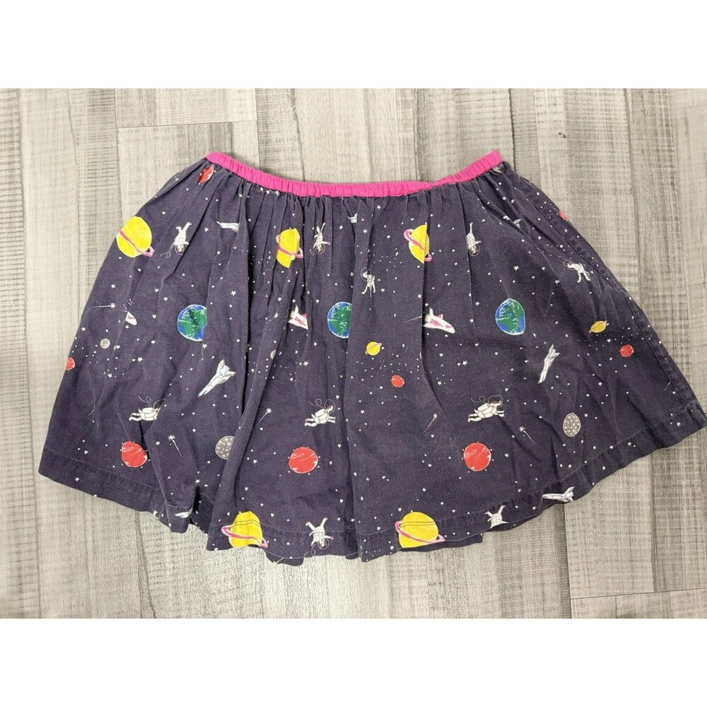 Mini Boden Astronaut Dogs Skirt Size 11-12